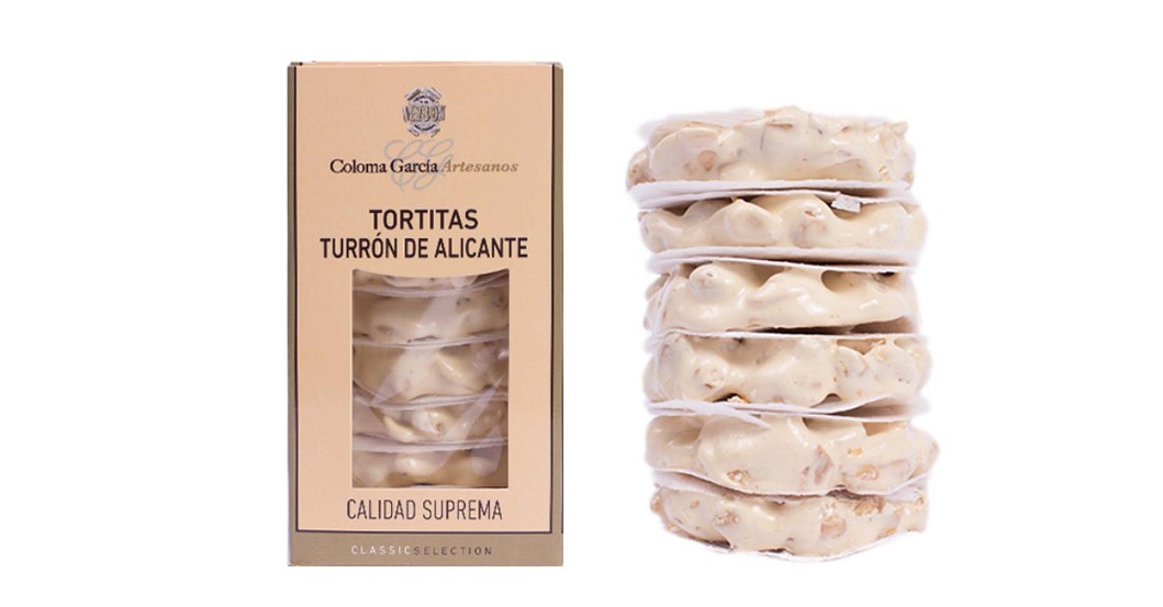 Tortitas de Turrón de Alicante Artesanal