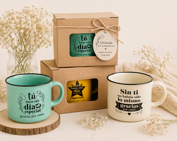 Taza regalo para eventos