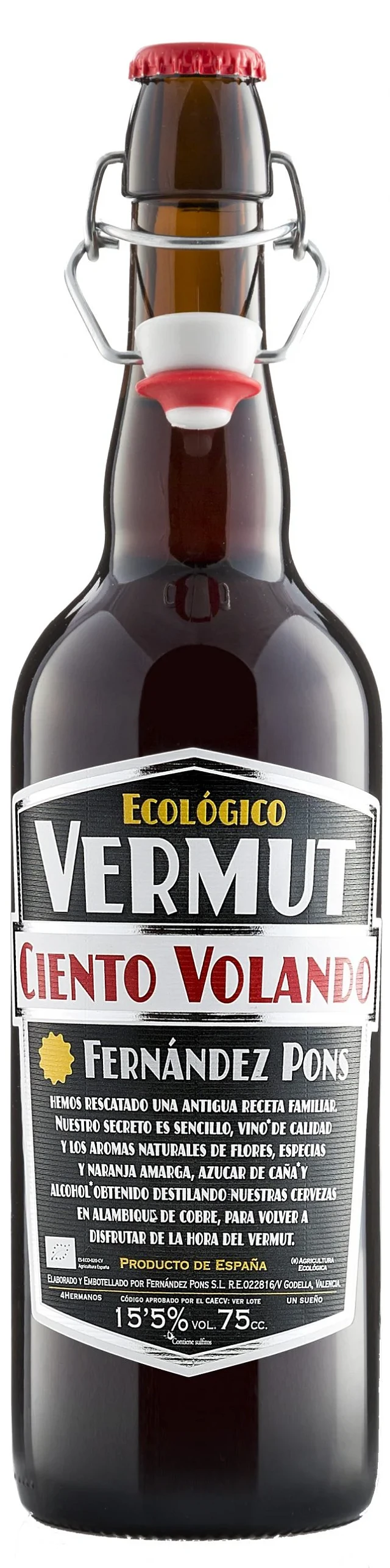 Vermouth Rojo Ciento Volando Eco.