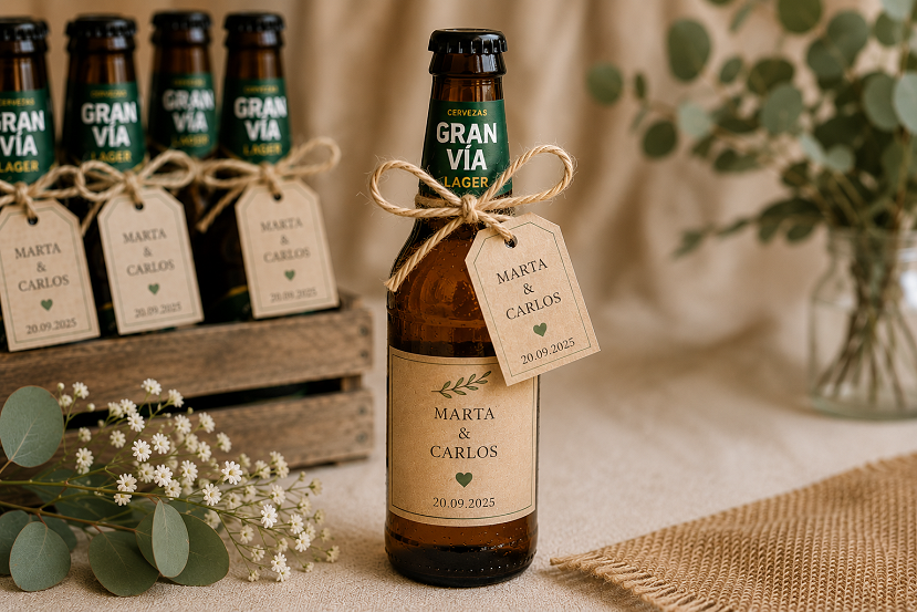 Cerveza personalizada eventos