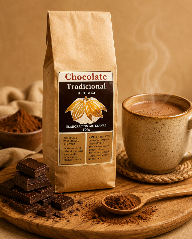Xocolata Tradicional a la tassa 500g
