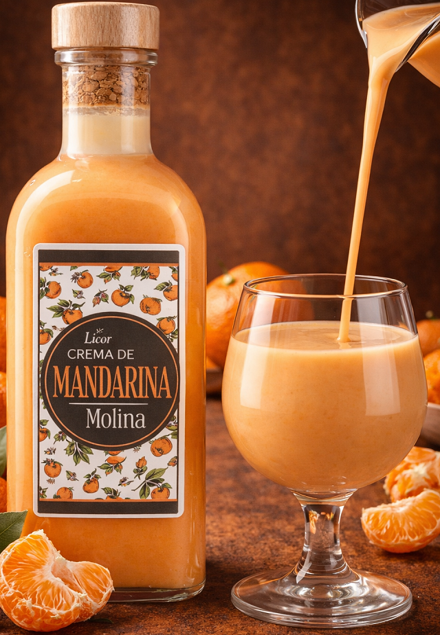 Crema de Mandarina Frasca 0,50L