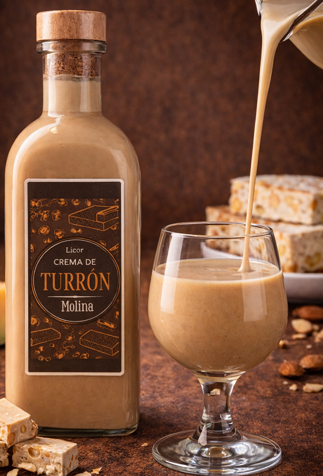 Crema de Turrón frasca 0,50L