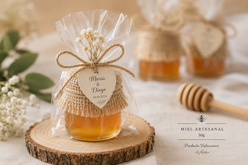 Miel Artesanal Personalizada 50g