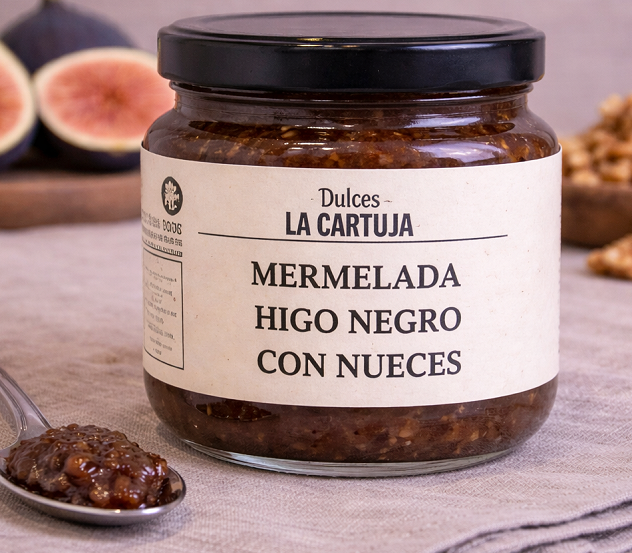 Melmelada Figa Negra amb Nous 200g