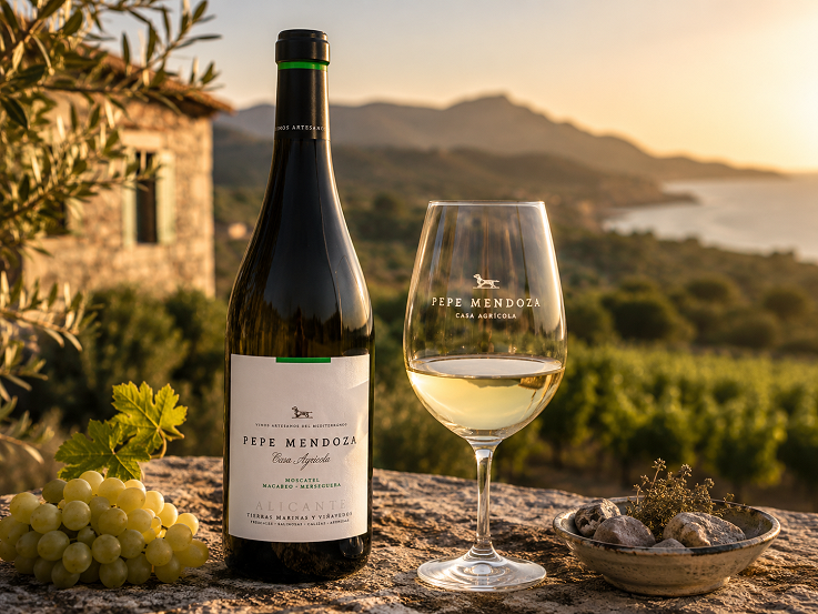 Pepe Mendoza Casa Agricola blanco 
