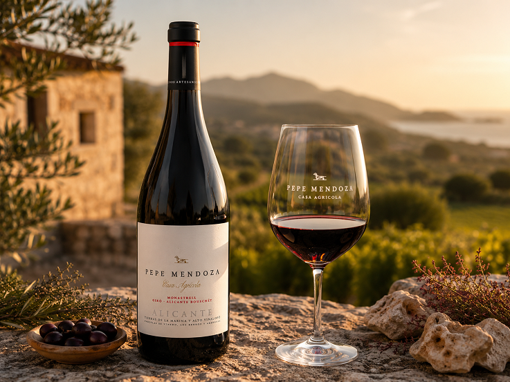 Pepe Mendoza Casa Agricola red