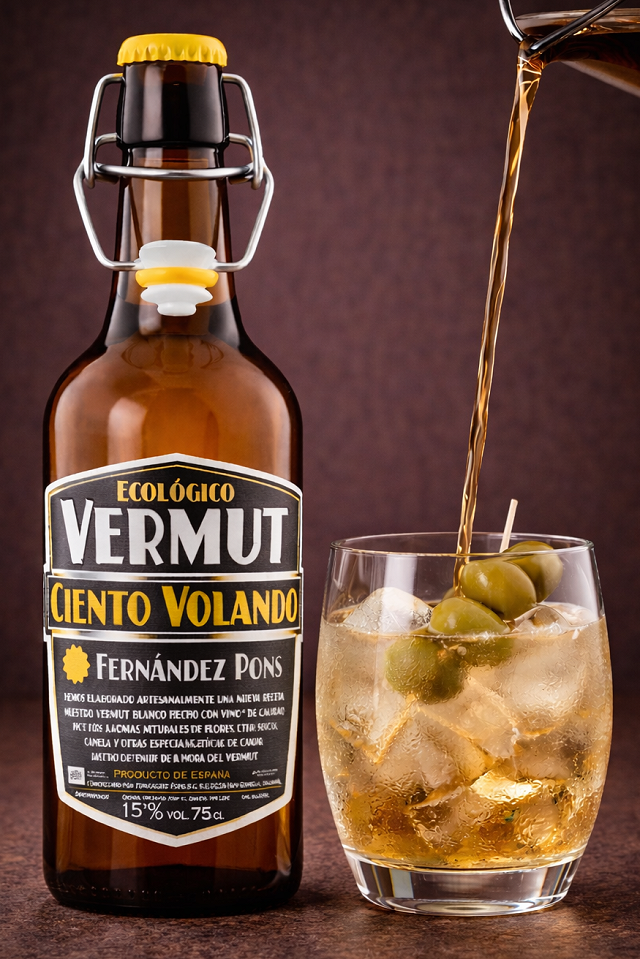 Vermouth Blanc Cent Volant Ressò.