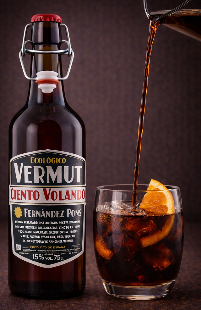 Vermouth Vermell Cent Volant Ressò.
